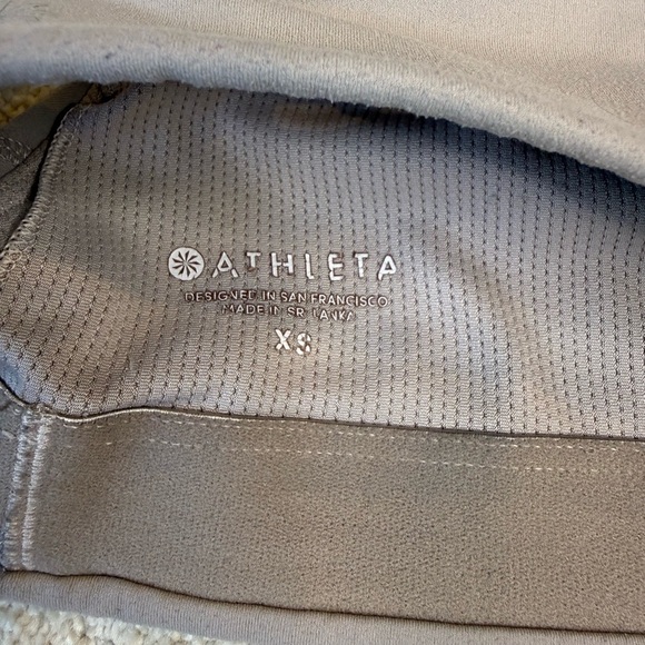 Athleta Train Free Sports Bra Grey/Taupe Size XS - Picture 6 of 6
